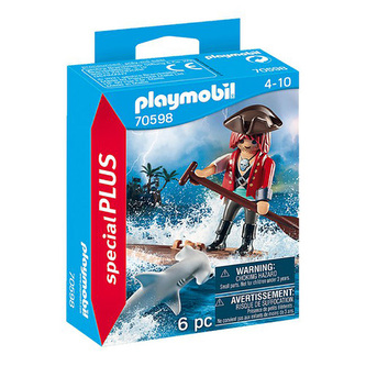 PIRATE WITH RAFT 70598