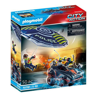 POLICE PARACHUTE WITH AMPHIBIOUS VEHICLE 70781