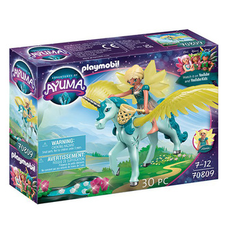 CRYSTAL FAIRY WITH UNICORN 70809