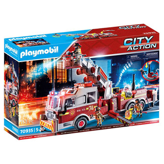 RESCUE VEHICLES: FIRE ENGINE WITH TOWER LADDER 70935