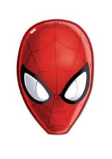 Papierová maska ​​6ks Spiderman - Procos