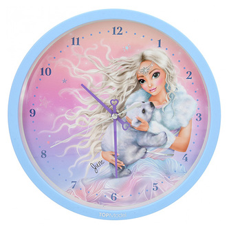 Nástenné hodiny Top Model, Svetlo modré, June