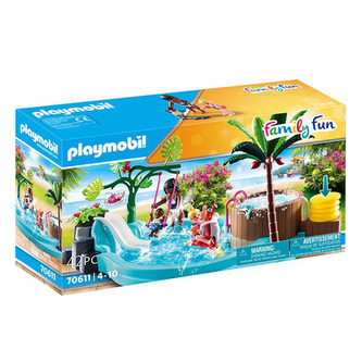 CHILDRENS POOL WITH SLIDE 70611