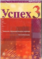 Uspiech kl.3 Podręcznik + CD j.rosyjski Szkoła średnia