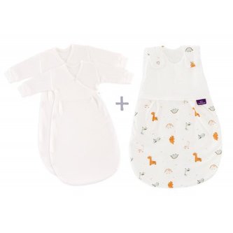 TRÄUMELAND Spací pytel 3 dílný set Liebmich Dinolino 56/62