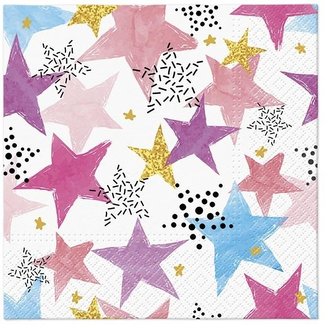 Serwetki z gwiazdkami