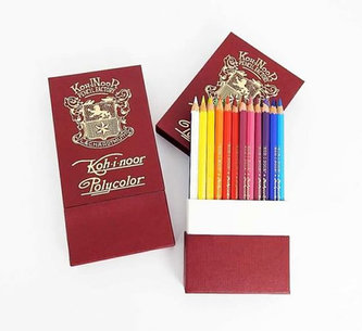 Koh-i-noor súprava umeleckých pasteliek 24 ks Polycolor retro