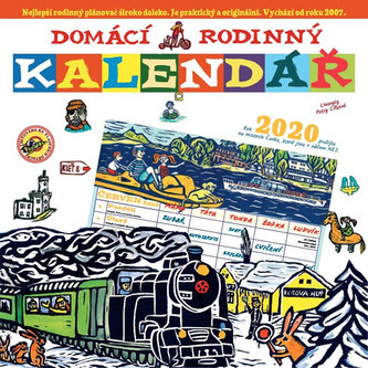 Domácí rodinný kalendář 2020