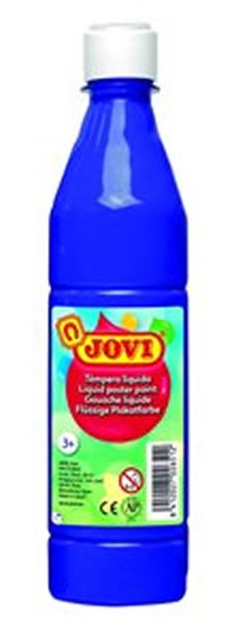 JOVI temperová farba 500ml vo fľaši tmavo modrá