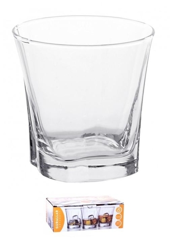 Sklenice 280ml  TRUVA WH 3ks