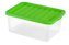 BOX ÚLOŽNÝ S VÍKEM QUASAR 13L, PLAST, 38X28,5X16CM