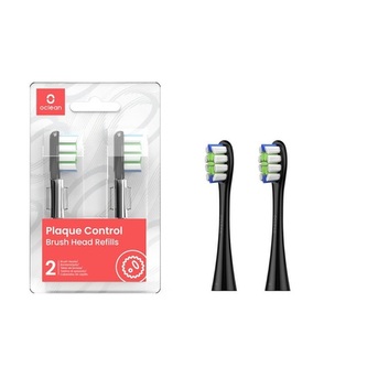 Oclean Náhradní hlavice Plaque Control Medium černé Varianta 2 ks unisex