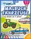 Malbuch Fahrzeuge für Kinder ab 4 Jahren