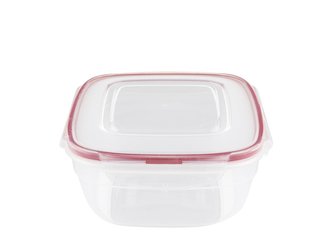 Florina fresh box na potraviny  Fresh Box 1,7 l transparentní//červené těsnění