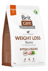 Brit Care Dog hypoalergénne chudnutie 3 kg