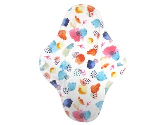 Noční vložka (Bavlněné froté s PUL) - Vodovky (bavlněný úplet)