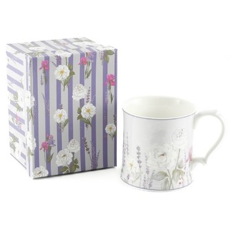 HOME ELEMENTS Hrnek 360 ml, Levandule