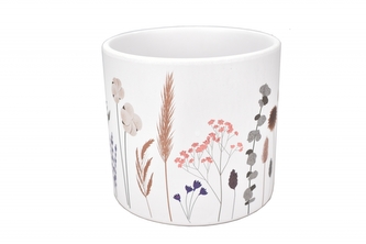 Keramický květináč Wildflowers C