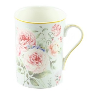 HOME ELEMENTS Hrnek 300 ml, Růže