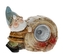 Porcelánový solární kámen s šedým skřítkem 8,7x5,8x11,5 cm