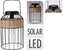 Solární LED lampa 25x16 cm