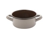 SMALTOVANÝ HRNEC NÍZKÝ 14 CM 980ML BRUNA B/P