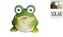 Solární svítidlo Žába 12x11x9,5 cm