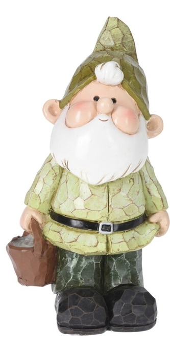 Trpaslík zelený 21x11x9 cm