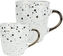 Hrnek Dots metal bílý 200 ml