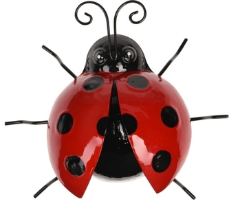 Kovová beruška 6,4x16,4x14,4 cm