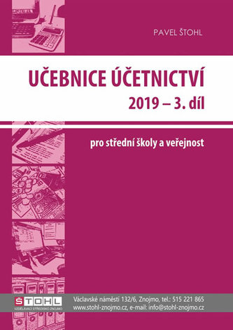Učebnice Účetnictví III. díl 2019