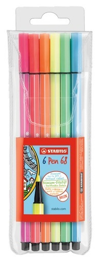 STABILO Pen 68 6 ks Púzdro