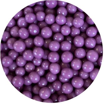 Cukrové perličky 4mm fialové 80g - Scrumptious