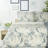 Povlečení GARDEN bílá 100% saténová bavlna 1x 200x220 cm, 2x povlak 70x80 cm francouzské povlečení MyBestHome