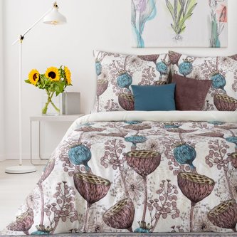 Povlečení DIVA 100% saténová bavlna 1x 200x220 cm, 2x povlak 70x80 cm francouzské povlečení MyBestHome