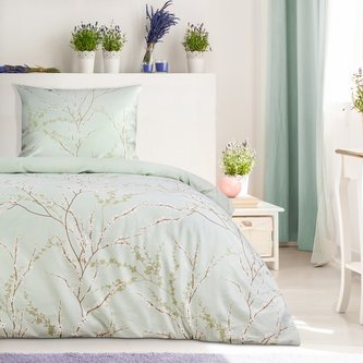 Povlečení ALBAN 100% saténová bavlna 1x 140x200 cm, 1x povlak 70x90 cm MyBestHome