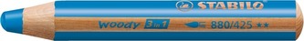 STABILO woody 3 in 1 modrá