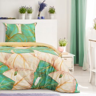 Povlečení ALISA 100% saténová bavlna 1x 140x200 cm, 1x povlak 70x90 cm MyBestHome