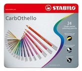 STABILO CarbOthello 24 ks Kovové Puzdro