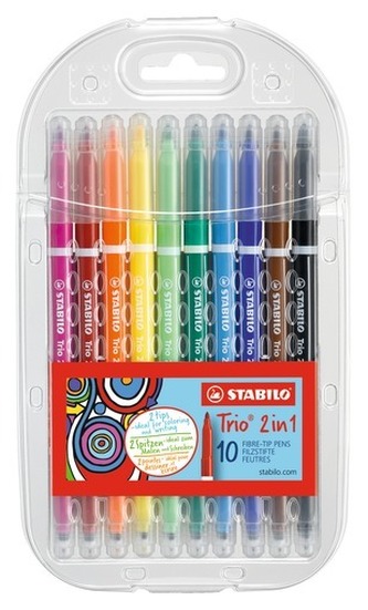 STABILO Trio 2in1 10 ks Puzdro "Upgrade"