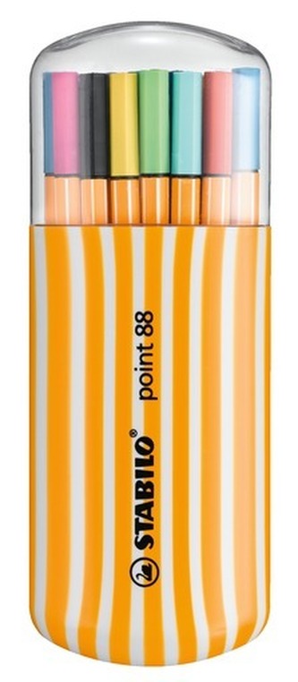 STABILO point 88 20 ks Puzdro Zebrui