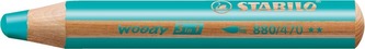 STABILO woody 3 in 1 tyrkysová