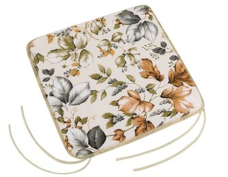 Sedák EMA hladký - podzimní listí - 40x40 cm, hladký