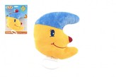 Hrací strojček naťahovací plyš nechtík 16cm na karte 0+