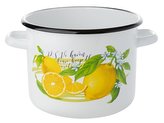 SMALTOVANÝ HRNEC 20CM 4,5L CITRÓN