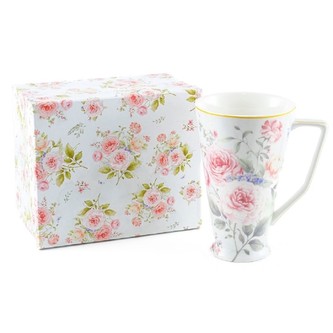 HOME ELEMENTS Hrnek 500 ml, Růže