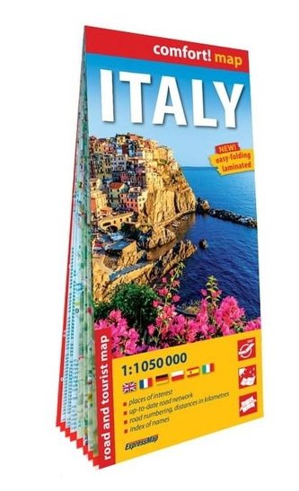 Comfort!map Italy 1:1 050 000 w.2023