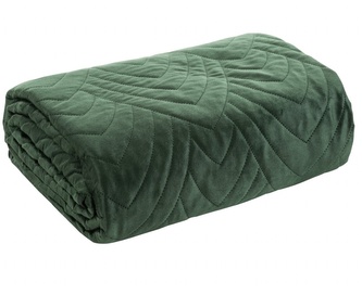 Přehoz na sedačku - pohovku - postel MARIKA tmavě zelená 200x220 cm Mybesthome