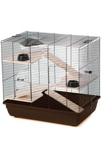 Klec hlodavec REX 3 čokoládová