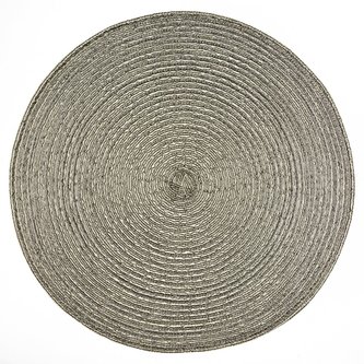 Prostírání kulaté IVANKA zlatá O 38 cm Mybesthome